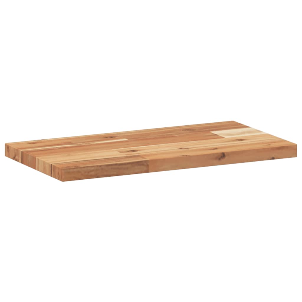 Schweberegale 4 Stk. 60x20x2 cm Massivholz Akazie Ölbehandelt