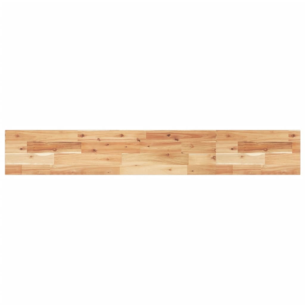 Schweberegale 3 Stk. 160x20x2 cm Massivholz Akazie Ölbehandelt