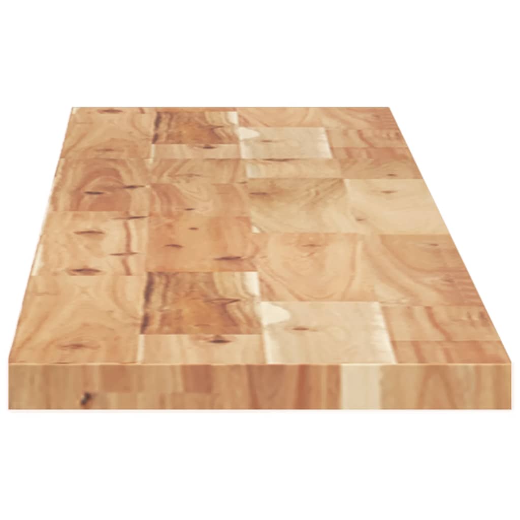 Schweberegale 4 Stk. 160x20x2 cm Massivholz Akazie Ölbehandelt