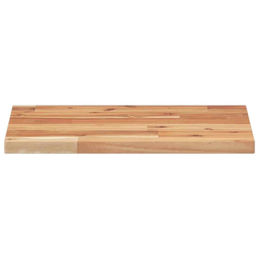 Schweberegale 2 Stk. 40x30x2 cm Massivholz Akazie Ölbehandelt