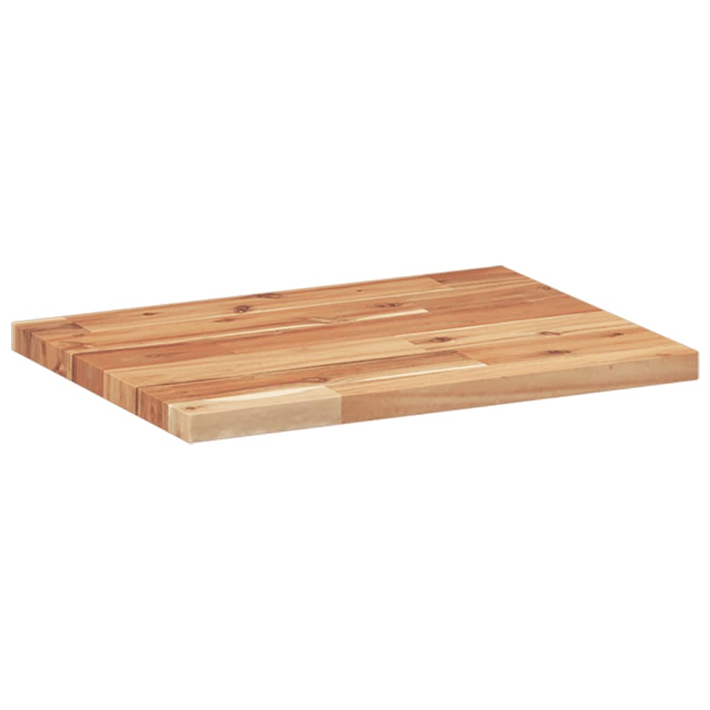 Schweberegale 2 Stk. 40x30x2 cm Massivholz Akazie Ölbehandelt