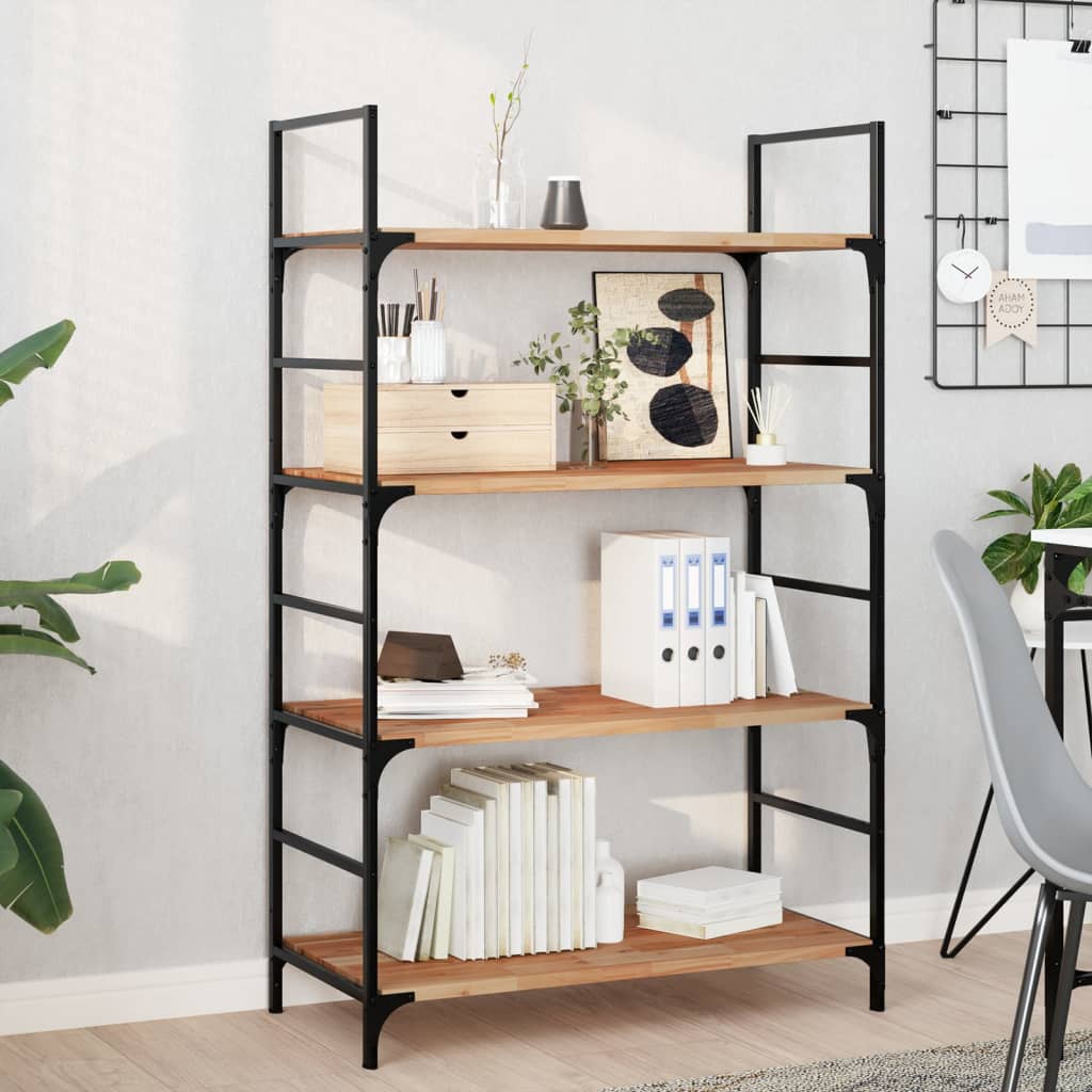 Schweberegal 100x40x2 cm Massivholz Akazie Ölbehandelt