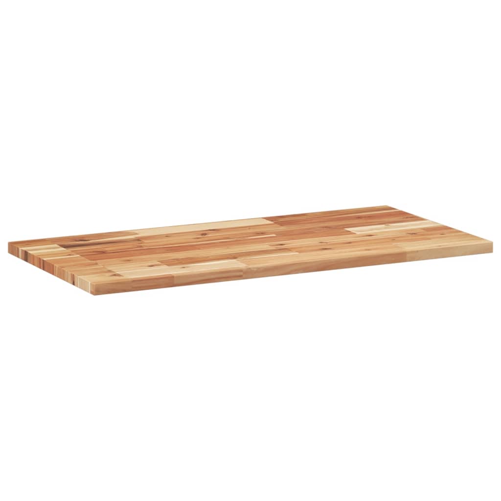 Schweberegale 2 Stk. 100x40x2 cm Massivholz Akazie Ölbehandelt