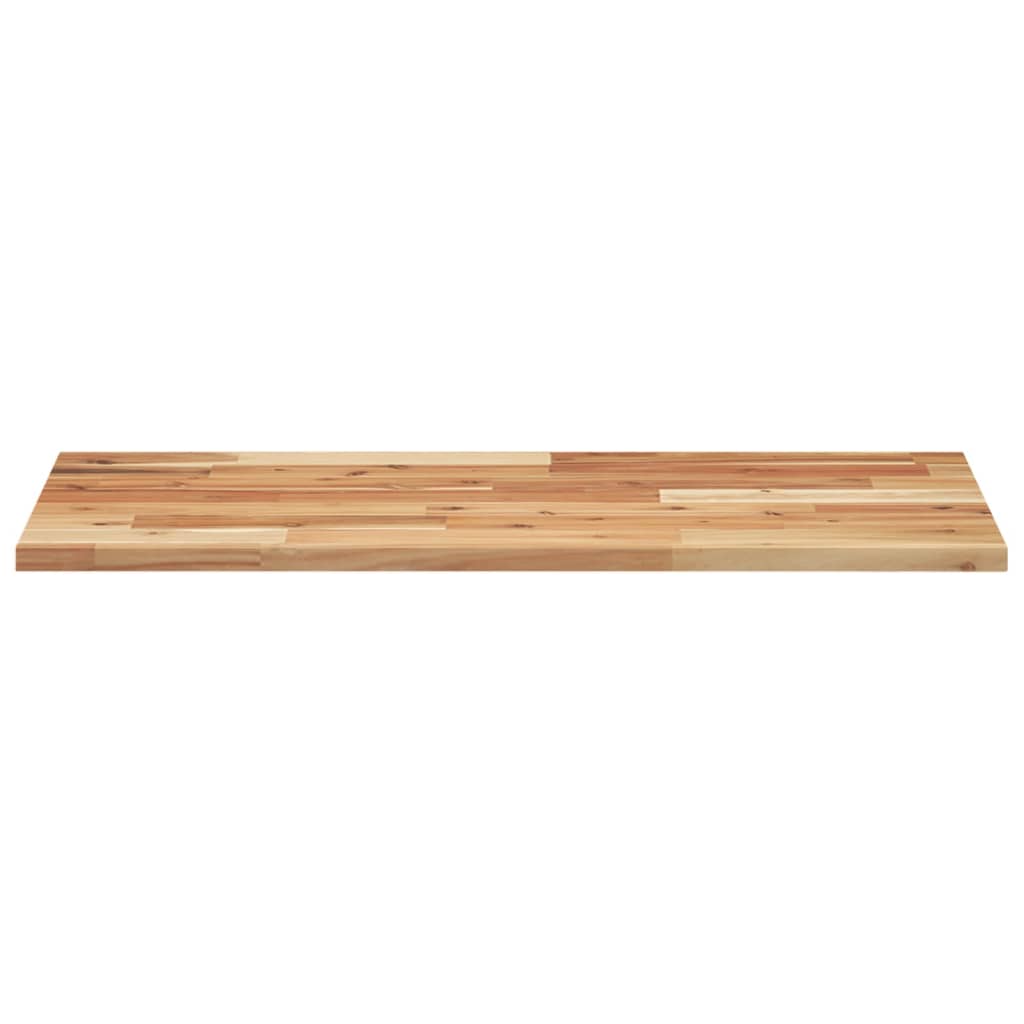 Schweberegale 2 Stk. 100x40x2 cm Massivholz Akazie Ölbehandelt