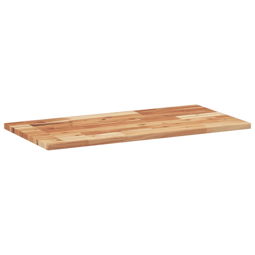 Schweberegale 2 Stk. 100x40x2 cm Massivholz Akazie Ölbehandelt