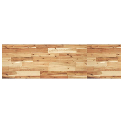 Schweberegale 4 Stk. 120x40x2 cm Massivholz Akazie Ölbehandelt
