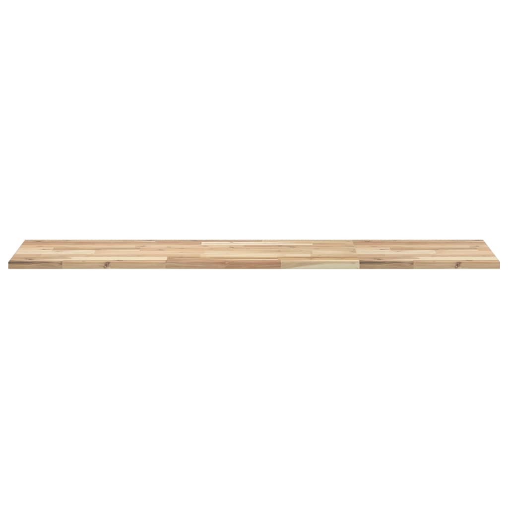 Waschtischplatte Unbehandelt 120x40x2 cm Massivholz Akazie