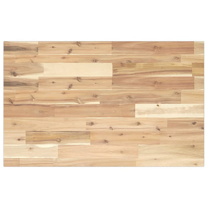 Waschtischplatte Unbehandelt 80x50x2 cm Massivholz Akazie