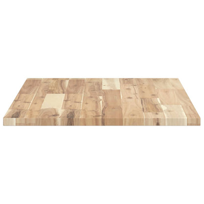 Waschtischplatte Unbehandelt 80x50x2 cm Massivholz Akazie