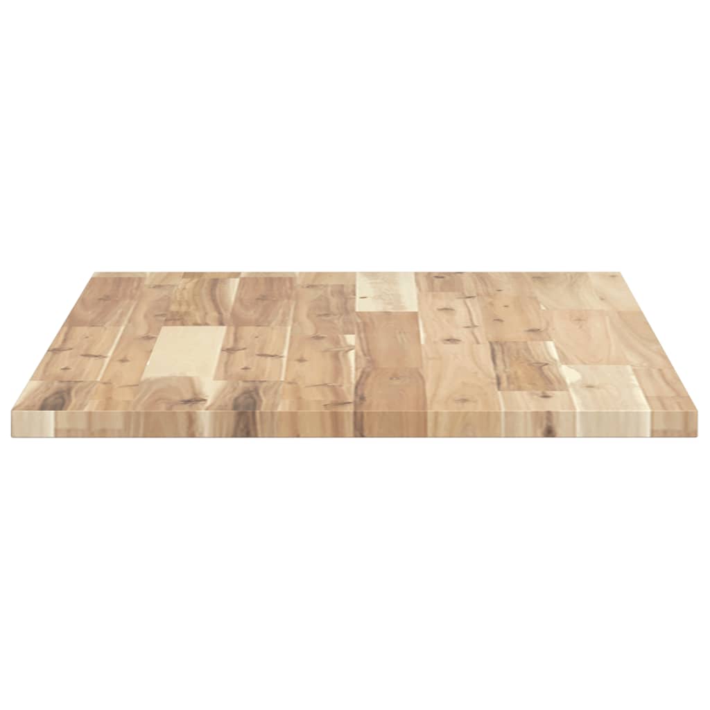 Waschtischplatte Unbehandelt 100x50x2 cm Massivholz Akazie