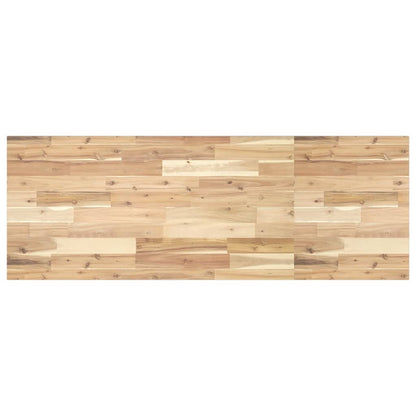 Waschtischplatte Unbehandelt 120x50x2 cm Massivholz Akazie