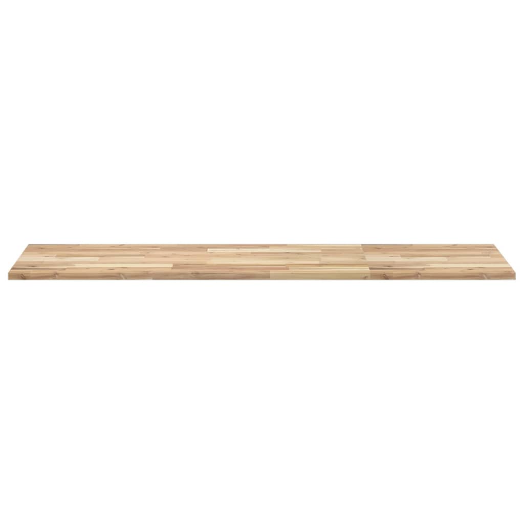 Waschtischplatte Unbehandelt 120x50x2 cm Massivholz Akazie