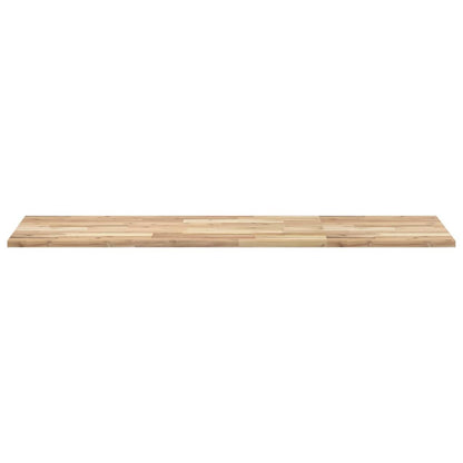 Waschtischplatte Unbehandelt 120x50x2 cm Massivholz Akazie