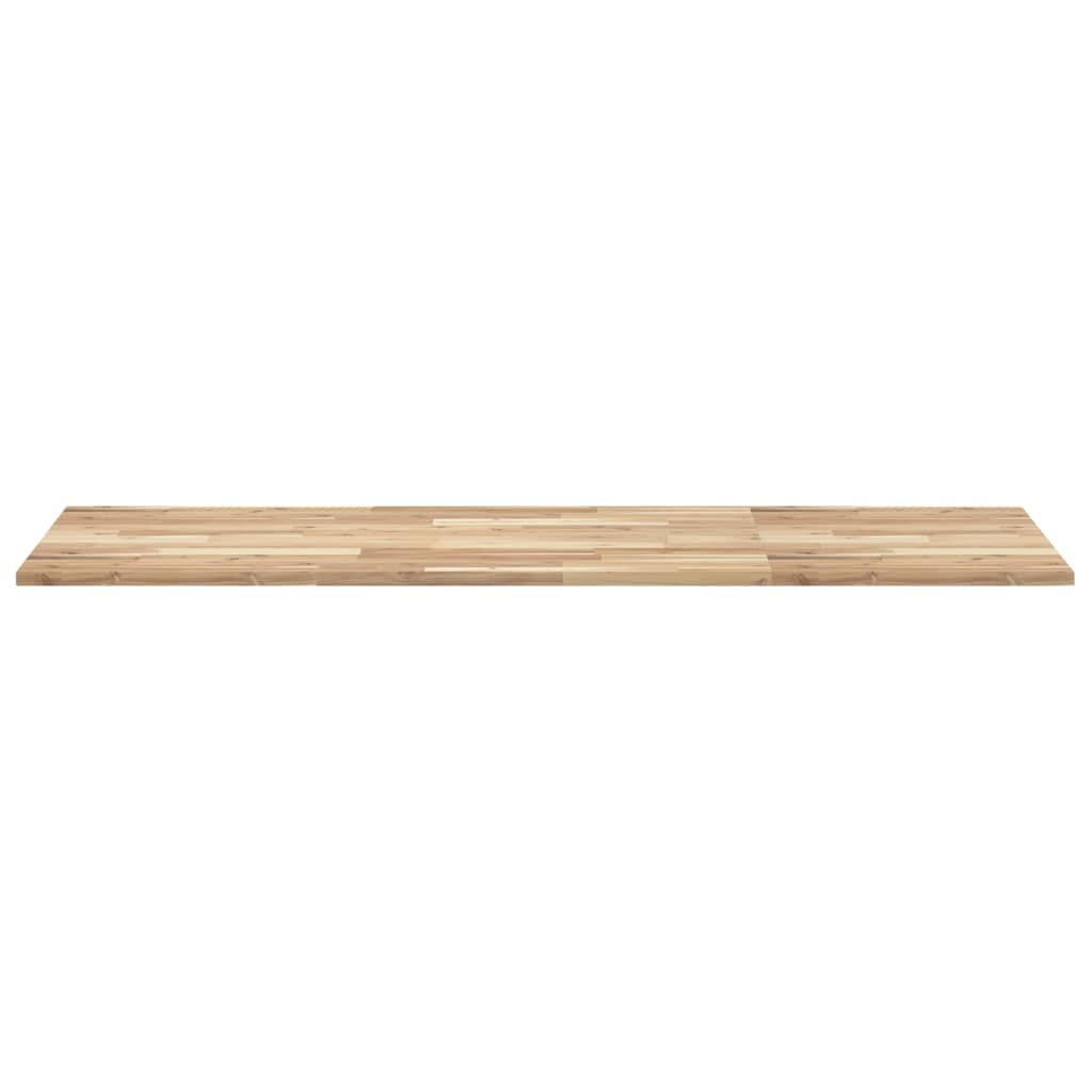 Waschtischplatte Unbehandelt 140x60x2 cm Massivholz Akazie