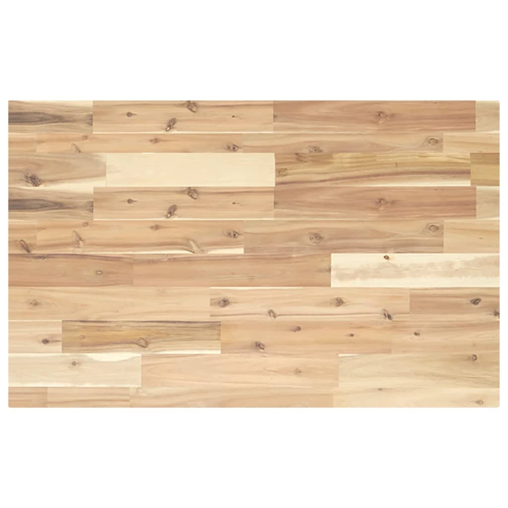 Waschtischplatte Unbehandelt 60x50x4 cm Massivholz Akazie
