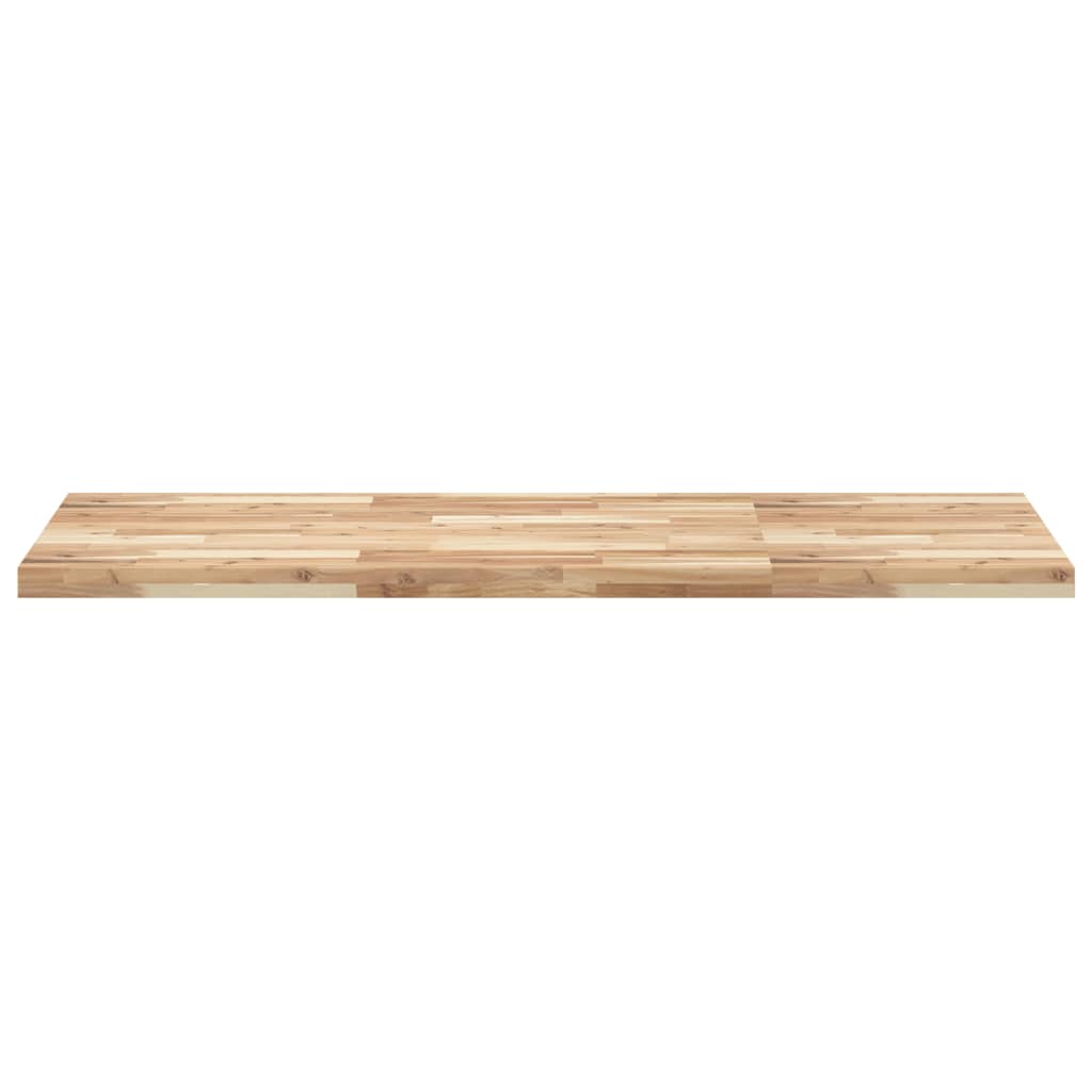 Waschtischplatte Unbehandelt 120x60x4 cm Massivholz Akazie