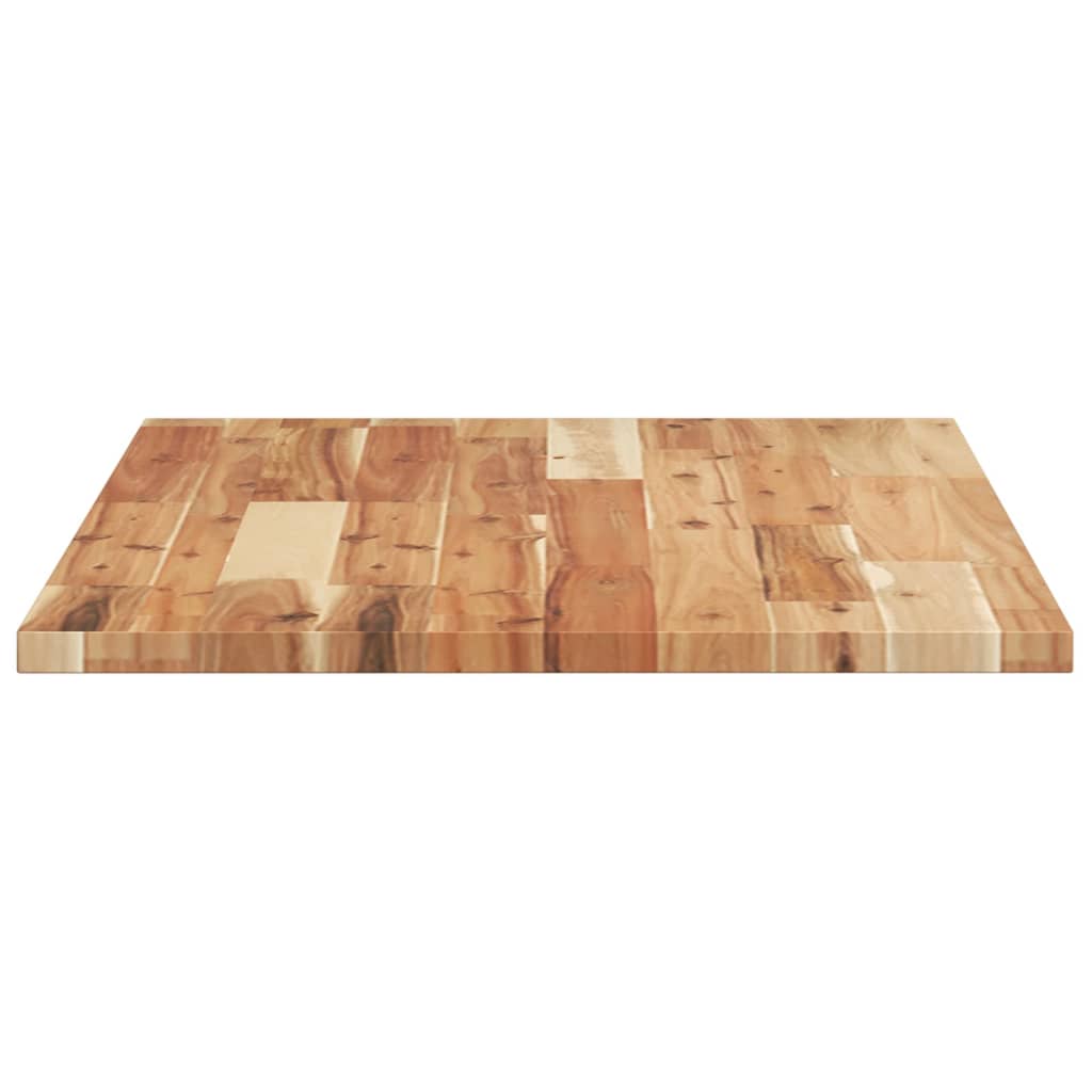 Waschtischplatte Ölbeschichtung 60x50x2 cm Massivholz Akazie