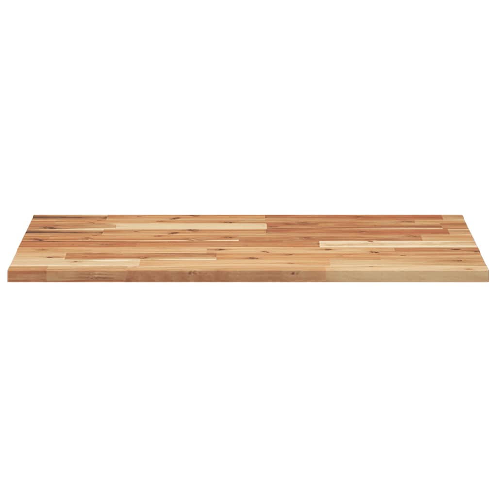 Waschtischplatte Ölbeschichtung 100x50x2 cm Massivholz Akazie