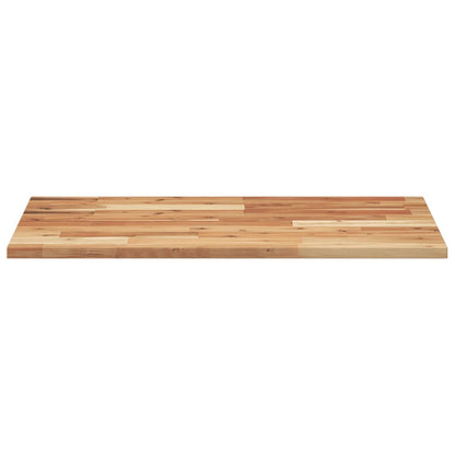 Waschtischplatte Ölbeschichtung 100x50x2 cm Massivholz Akazie