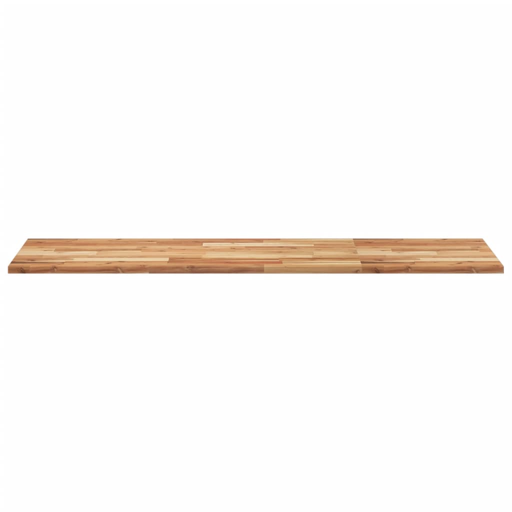 Waschtischplatte Ölbeschichtung 120x50x2 cm Massivholz Akazie