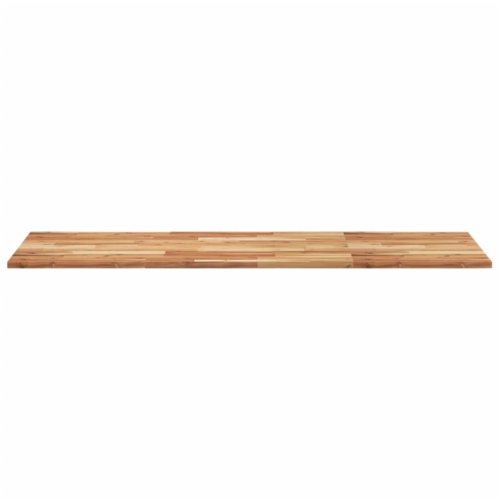 Waschtischplatte Ölbeschichtung 120x60x2 cm Massivholz Akazie
