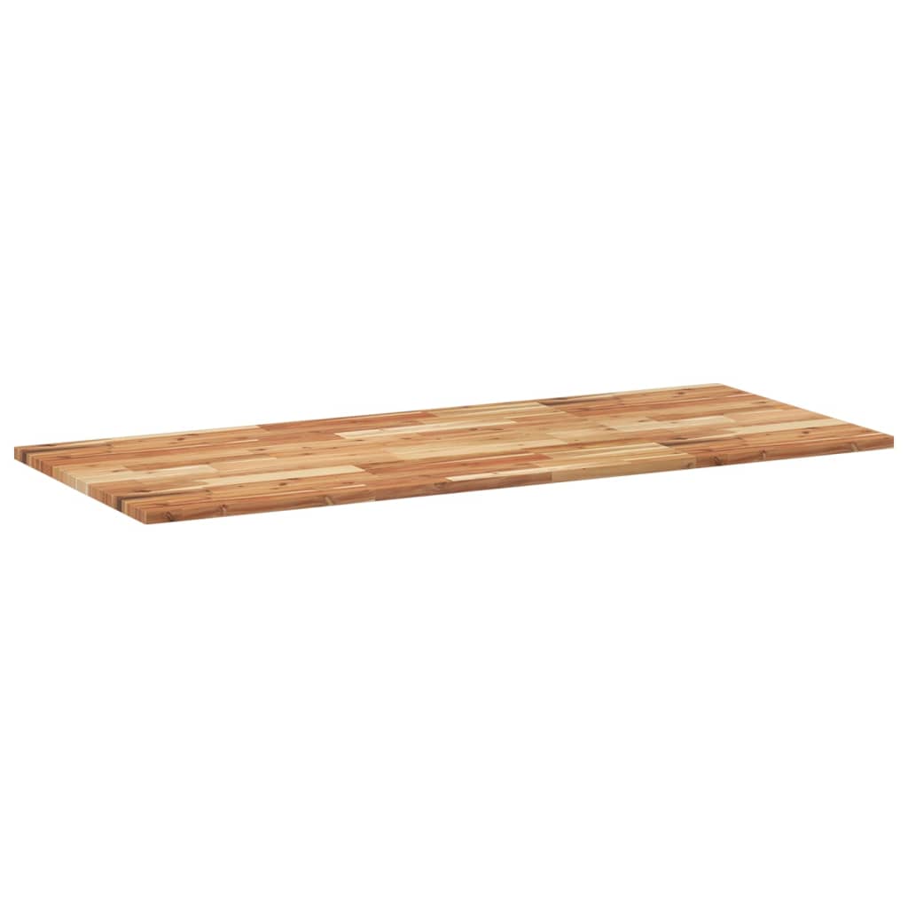 Waschtischplatte Ölbeschichtung 120x60x2 cm Massivholz Akazie