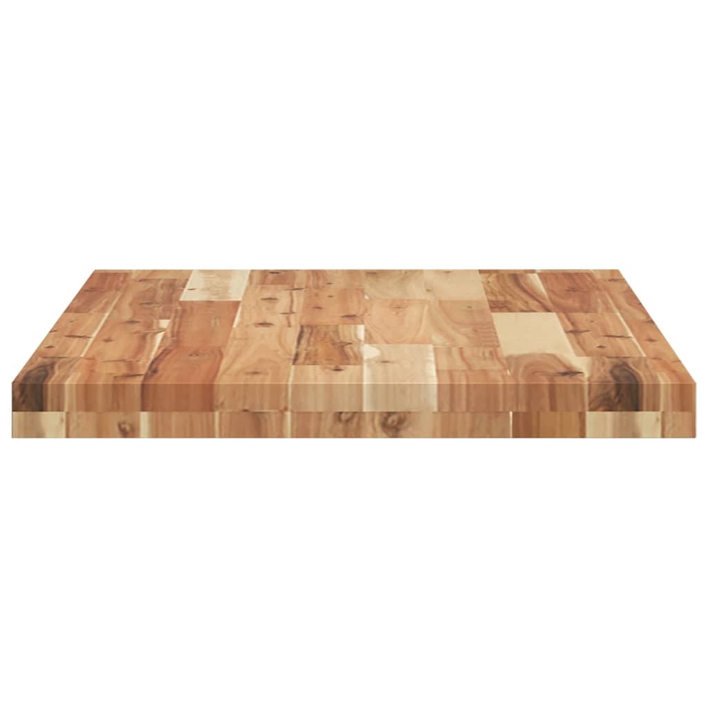 Waschtischplatte Ölbeschichtung 100x50x4 cm Massivholz Akazie