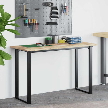 Schreibtischplatte Unbehandelt 120x50x2 cm Massivholz Akazie