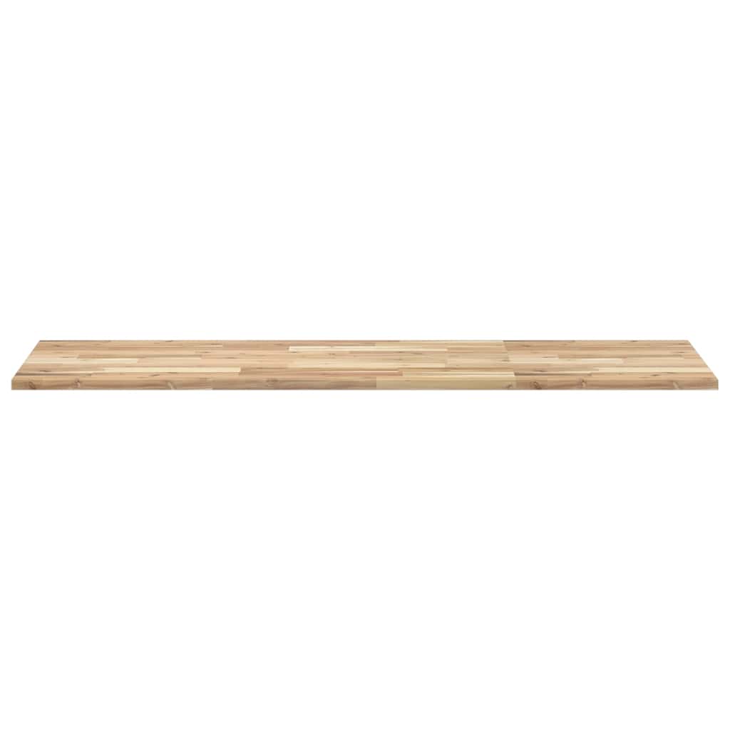 Schreibtischplatte Unbehandelt 160x50x2 cm Massivholz Akazie