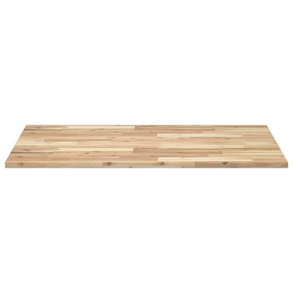 Schreibtischplatte Unbehandelt 100x70x2 cm Massivholz Akazie