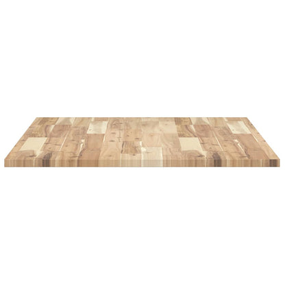 Schreibtischplatte Unbehandelt 100x70x2 cm Massivholz Akazie