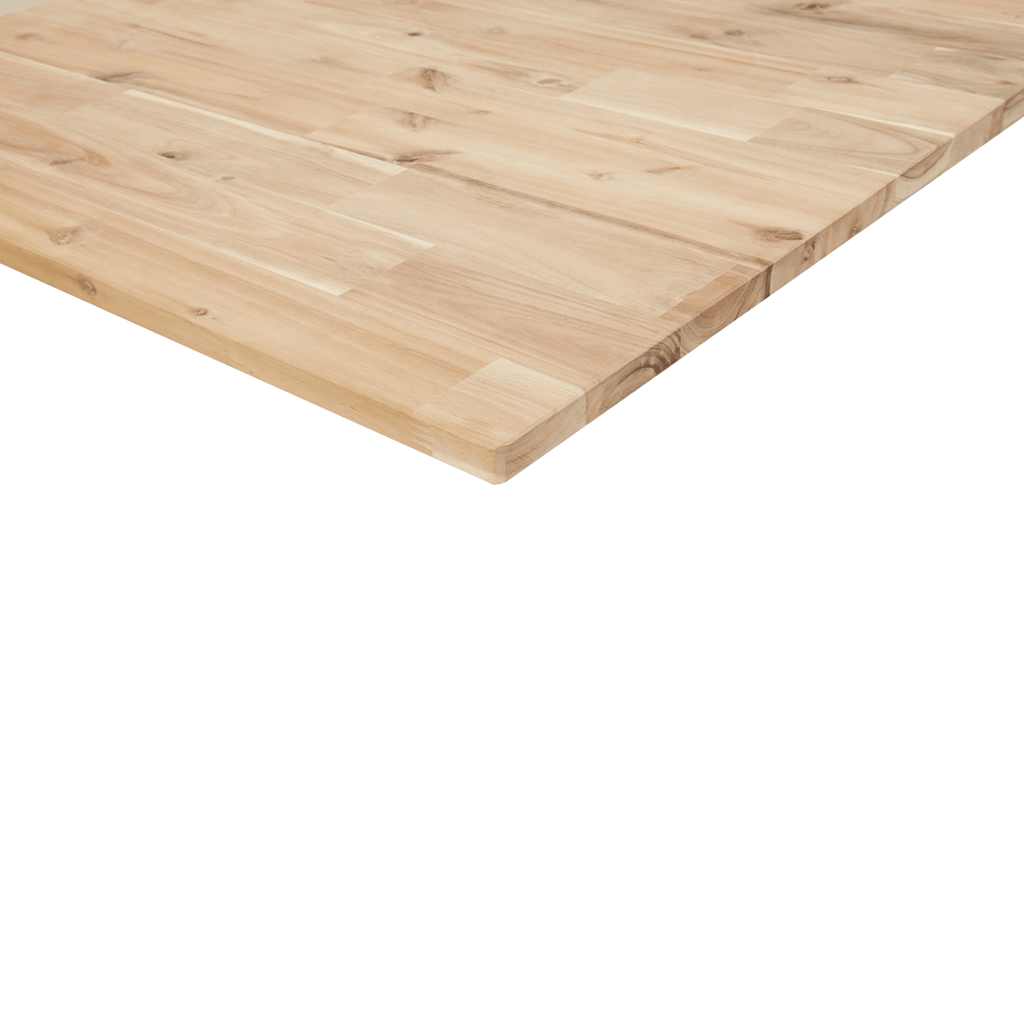 Schreibtischplatte Unbehandelt 120x70x2 cm Massivholz Akazie