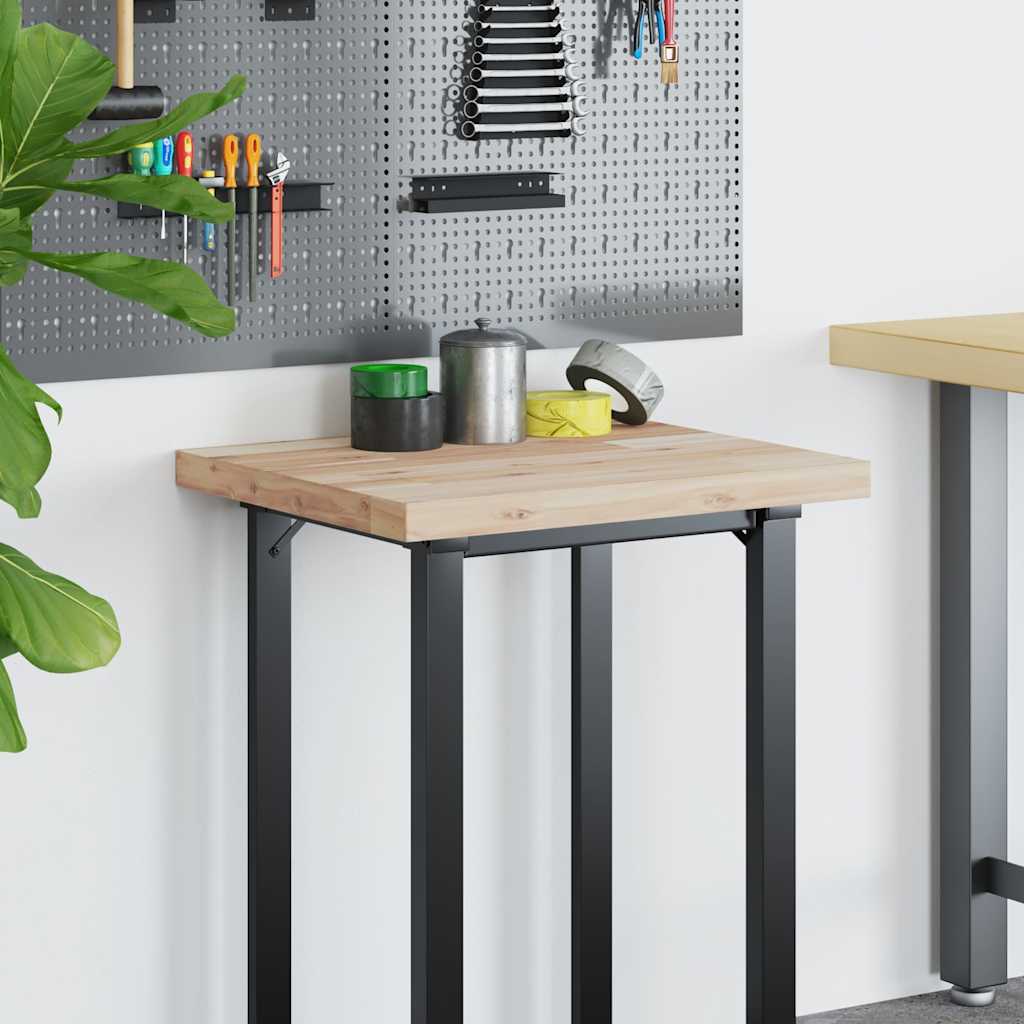 Schreibtischplatte Unbehandelt 100x50x4 cm Massivholz Akazie