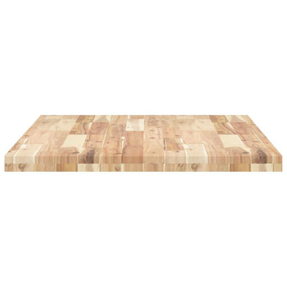 Schreibtischplatte Unbehandelt 100x70x4 cm Massivholz Akazie