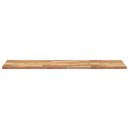 Schreibtischplatte Ölbeschichtung 120x50x2 cm Massivholz Akazie