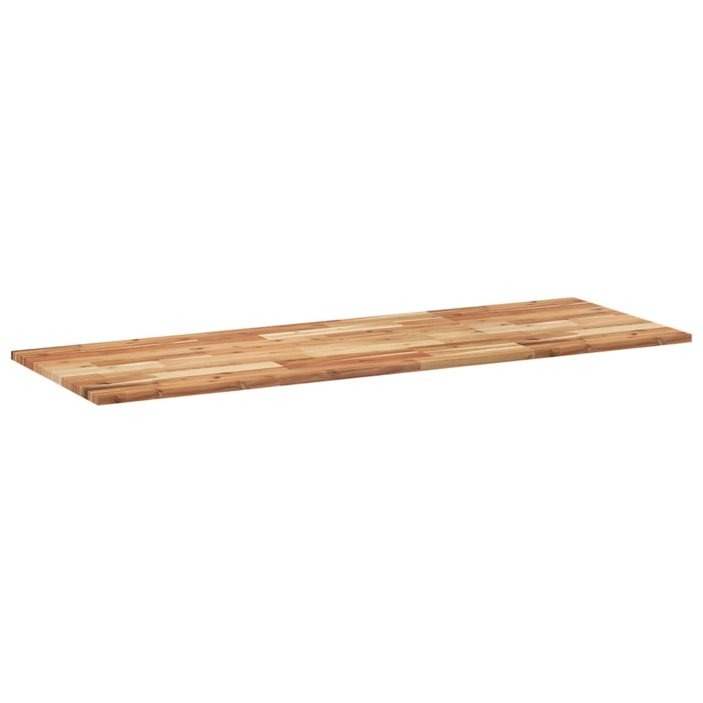 Schreibtischplatte Ölbeschichtung 160x50x2 cm Massivholz Akazie