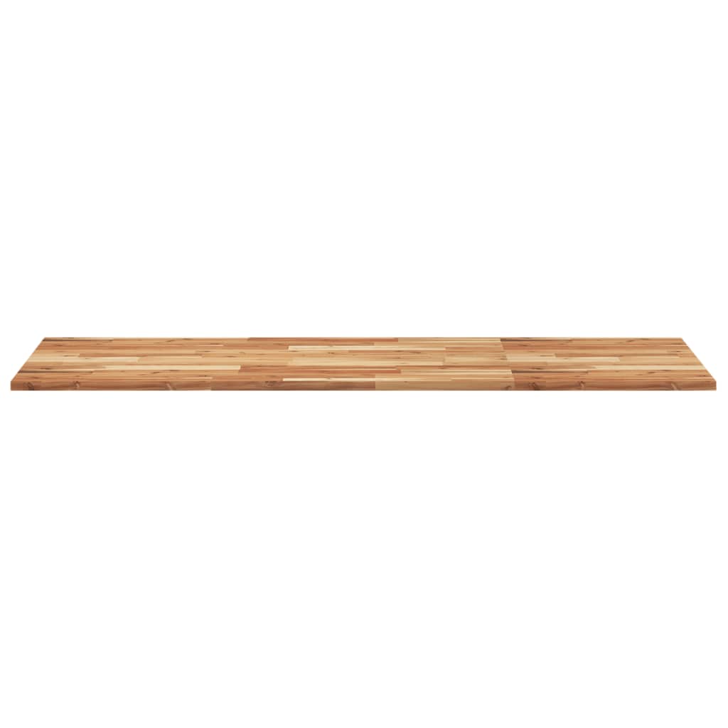 Schreibtischplatte Ölbeschichtung 120x60x2 cm Massivholz Akazie