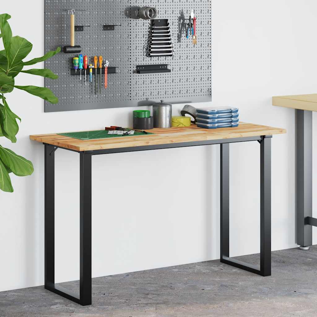Schreibtischplatte Ölbeschichtung 140x60x2 cm Massivholz Akazie
