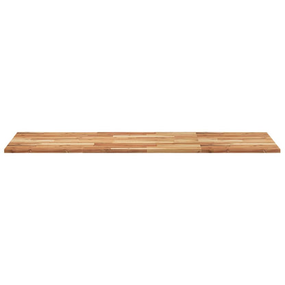 Schreibtischplatte Ölbeschichtung 140x60x2 cm Massivholz Akazie