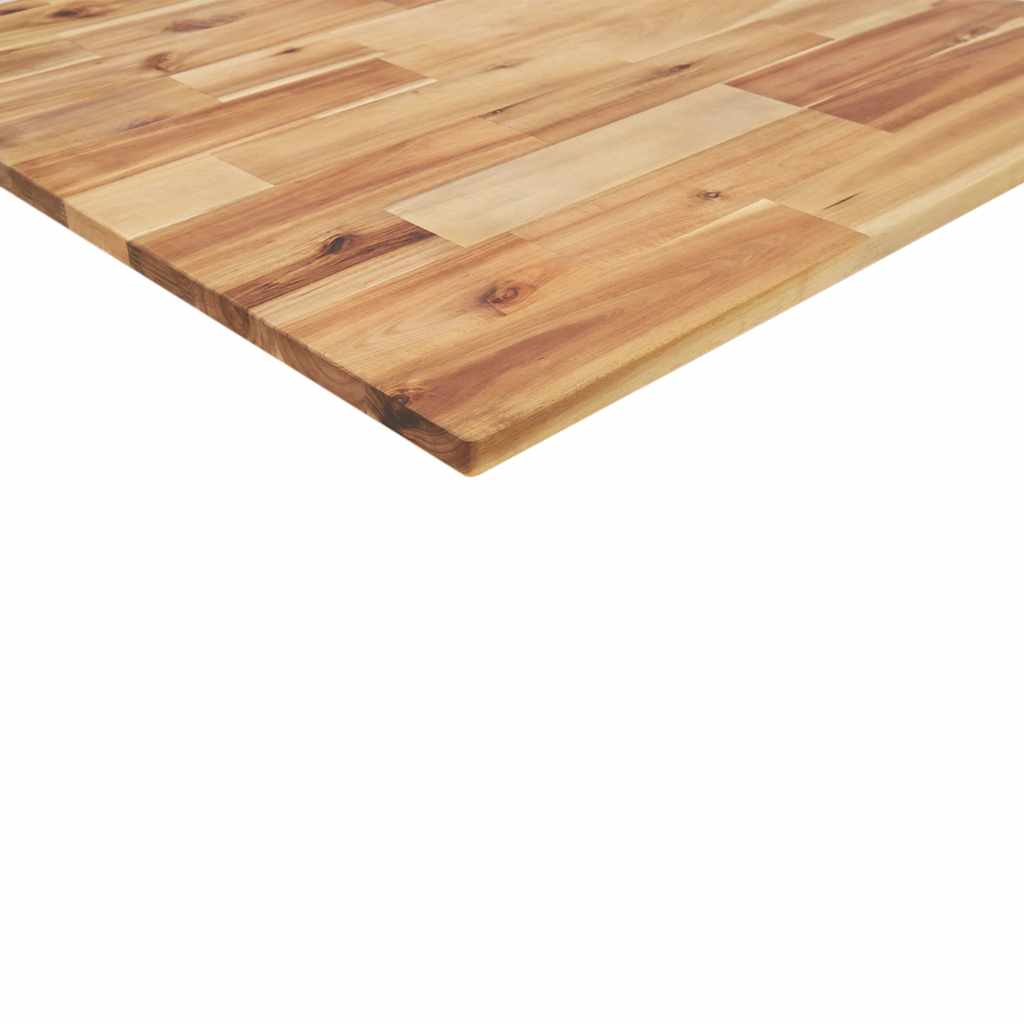 Schreibtischplatte Ölbeschichtung 100x70x2 cm Massivholz Akazie