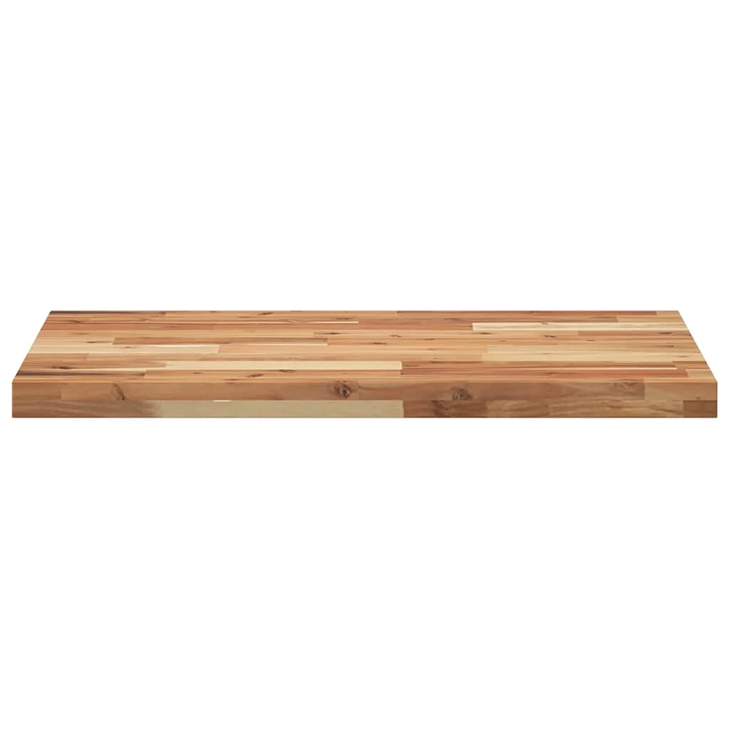 Schreibtischplatte Ölbeschichtung 80x50x4 cm Massivholz Akazie