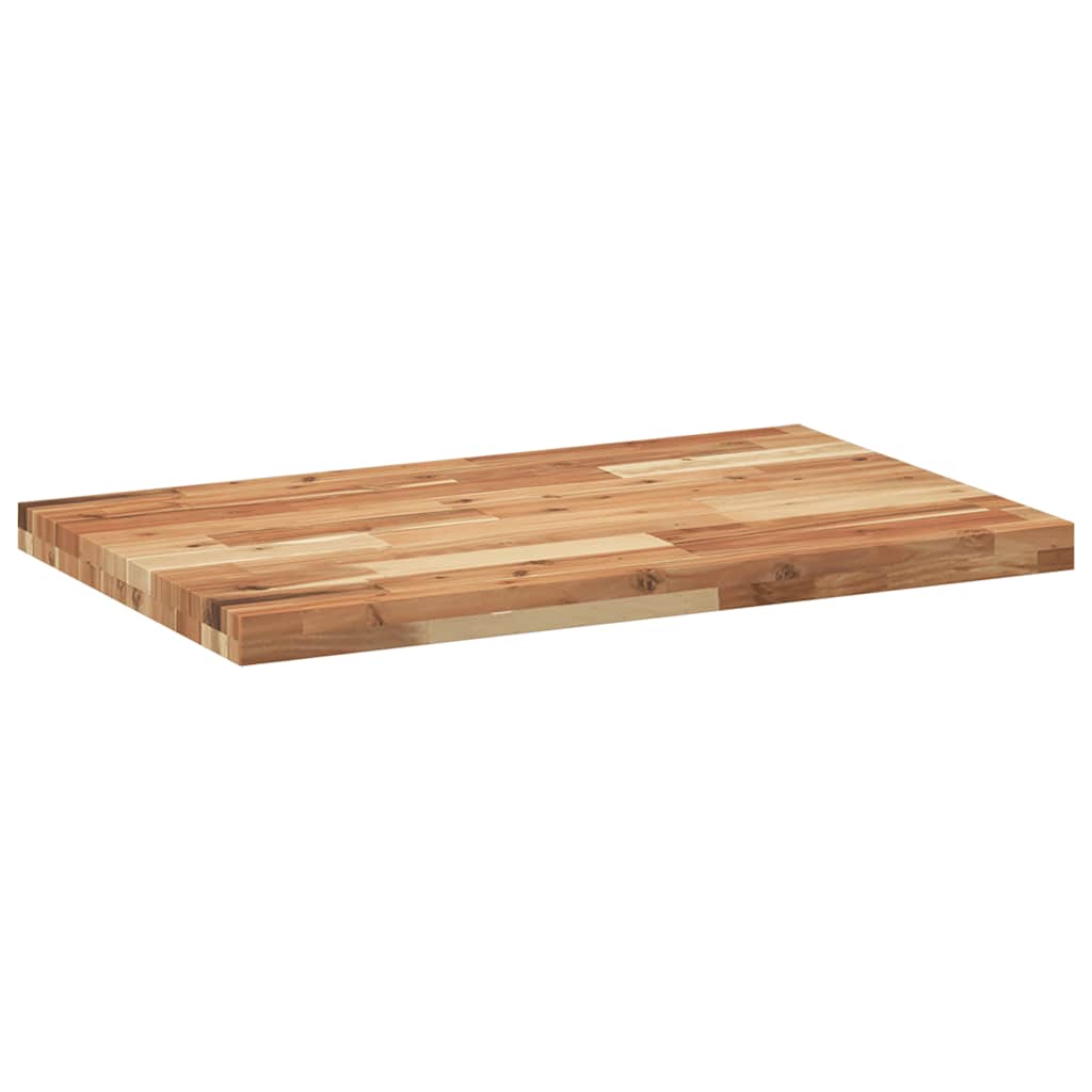 Schreibtischplatte Ölbeschichtung 160x50x4 cm Massivholz Akazie