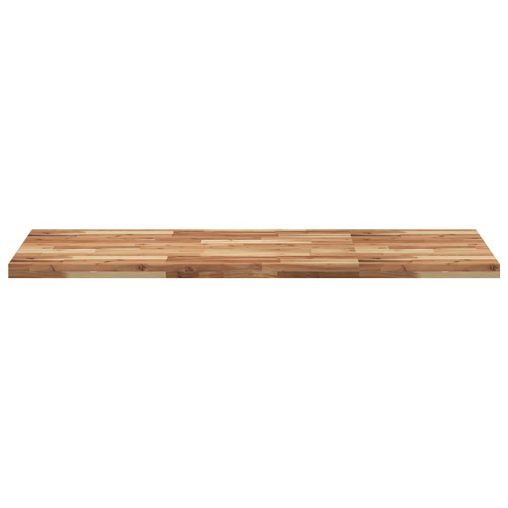 Schreibtischplatte Ölbeschichtung 120x60x4 cm Massivholz Akazie