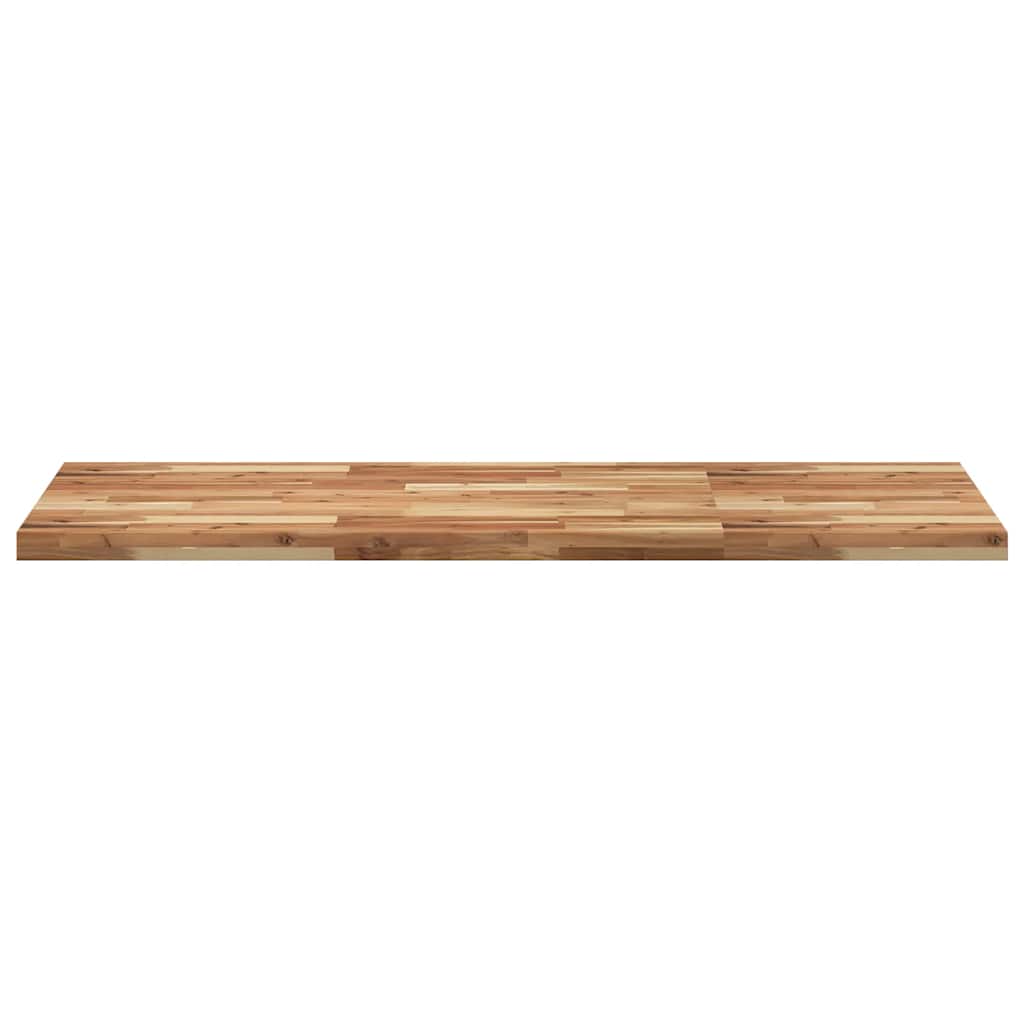 Schreibtischplatte Ölbeschichtung 140x60x4 cm Massivholz Akazie