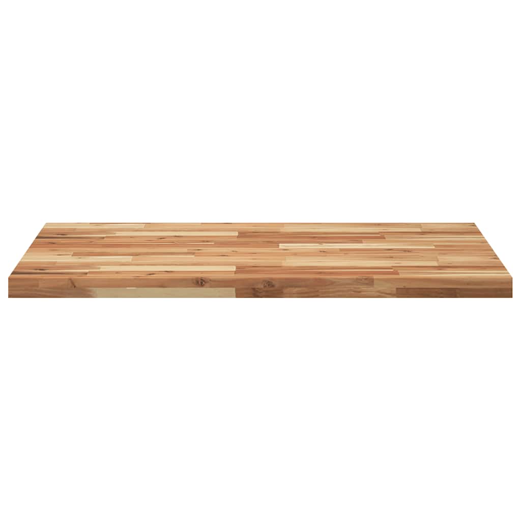 Desk top oil-coated 80x70x4 cm solid acacia wood