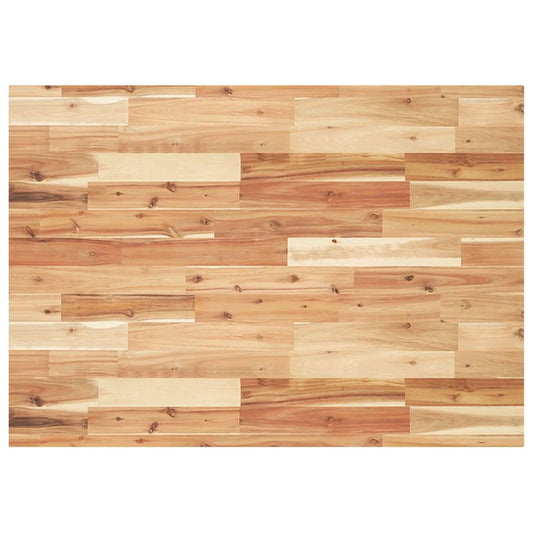 Schreibtischplatte Ölbeschichtung 120x70x4 cm Massivholz Akazie