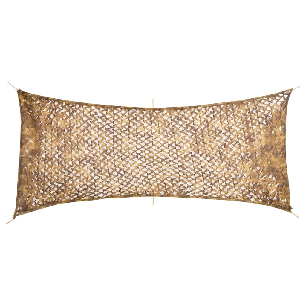 Tarnnetz mit Aufbewahrungstasche 409x206 cm Sandfarbe