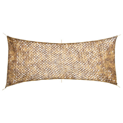 Tarnnetz mit Aufbewahrungstasche 409x206 cm Sandfarbe