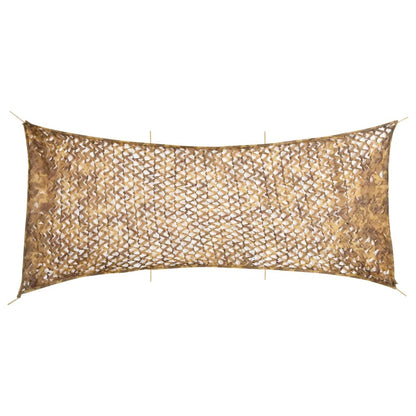 Tarnnetz mit Aufbewahrungstasche 627x290 cm Sandfarbe