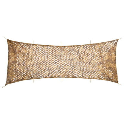 Tarnnetz mit Aufbewahrungstasche 833x297 cm Sandfarbe